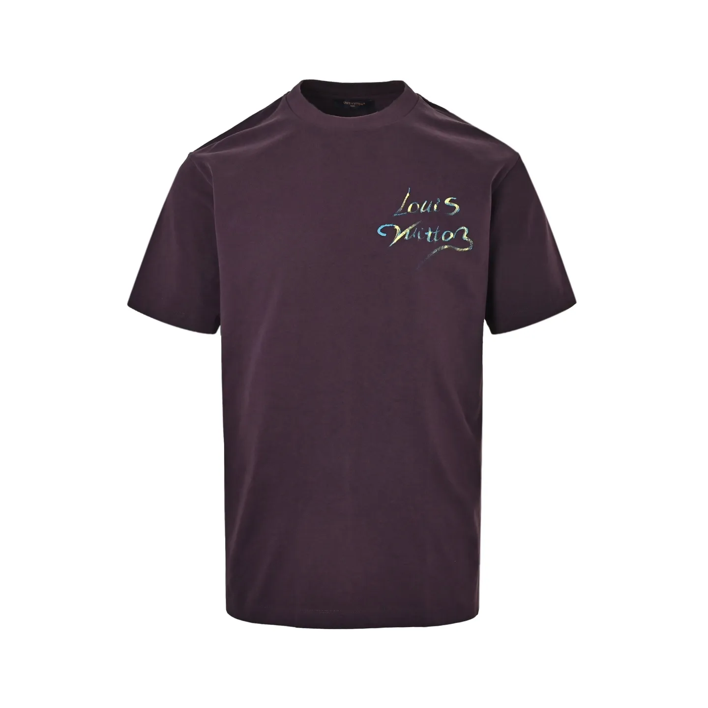 Louis Vuitton/Louis Vuitton watercolor fireworks inkjet short sleeves